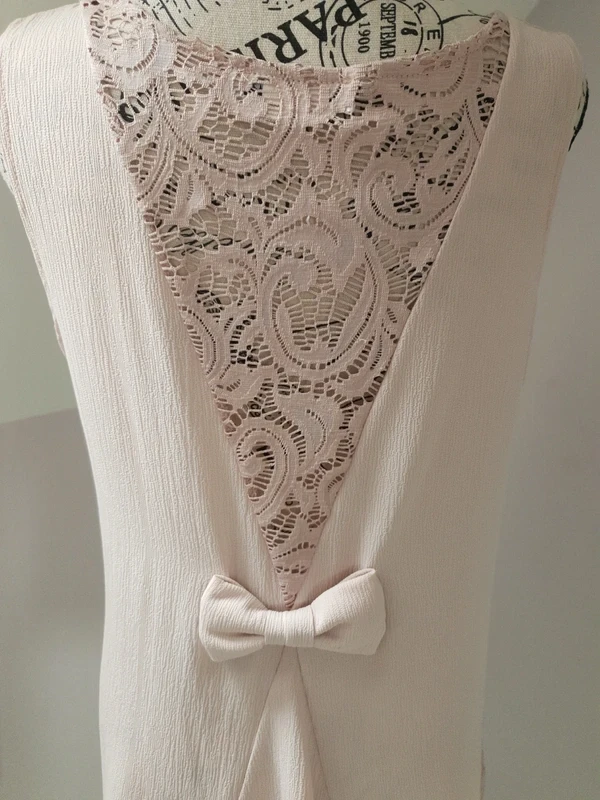 🌸 Long lace blouse – Jus d'Orange – One size – Very good condition – photo 4